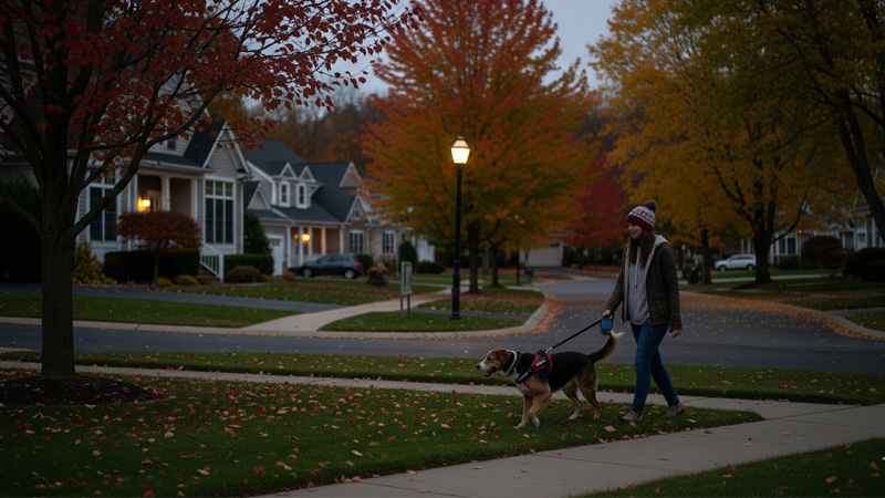 hoa pet safety in fall