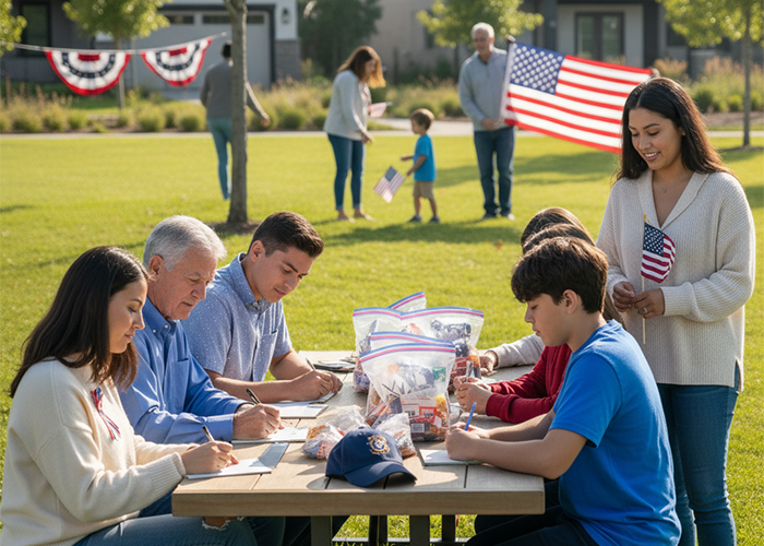 veterans day volunteer ideas