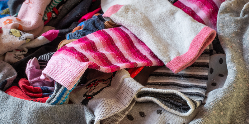 what to do with old socks