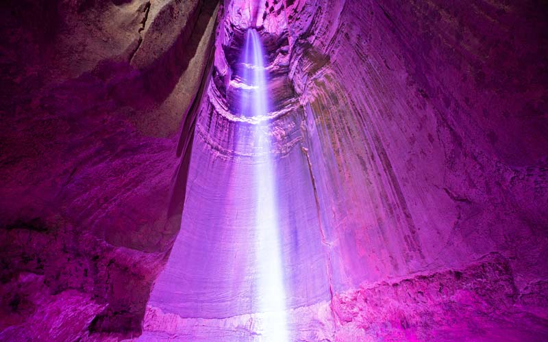ruby falls | places to visit in tennessee