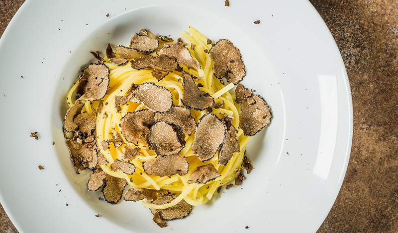 Truffles pasta