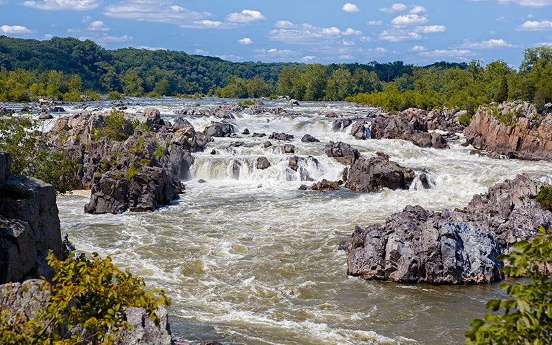 Try the River Trail Hike at Great Falls Park