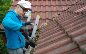 spring gutter cleaning