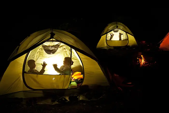 backyard camping | activities for the family