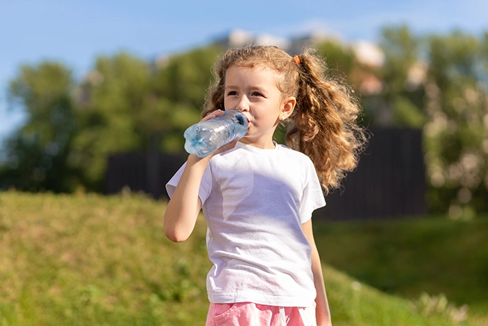 kid drinking water | hydration