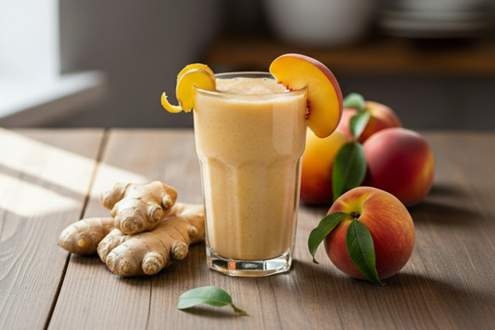 Peach Ginger Smoothie