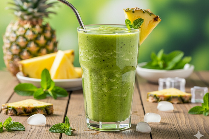 Green Pineapple Smoothie