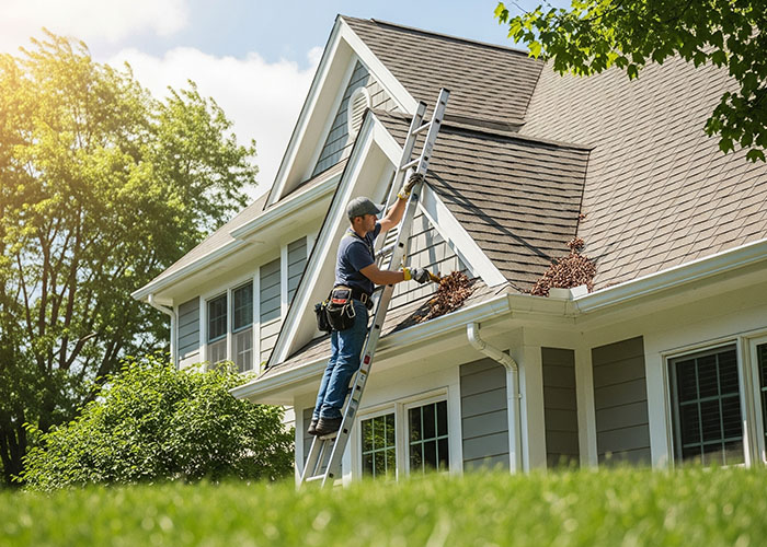 Roof and Gutter Check