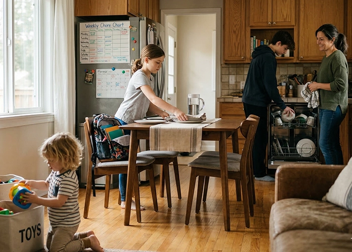 Family Home Organization for Busy Parents