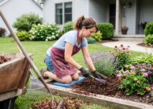 Garden mulch benefits
